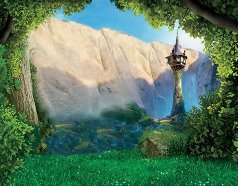 Tangled Forest Background