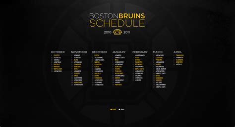 🔥 [50+] Bruins Schedule Wallpapers | WallpaperSafari