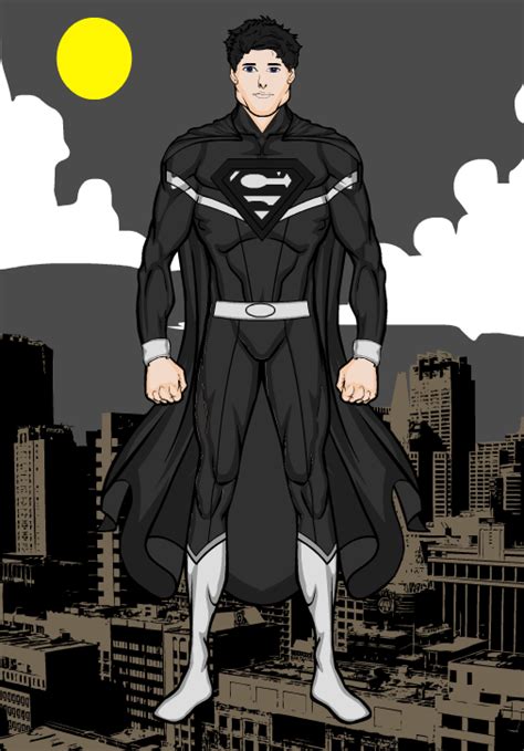 Superman's Black Suit by justjeremy16 on DeviantArt