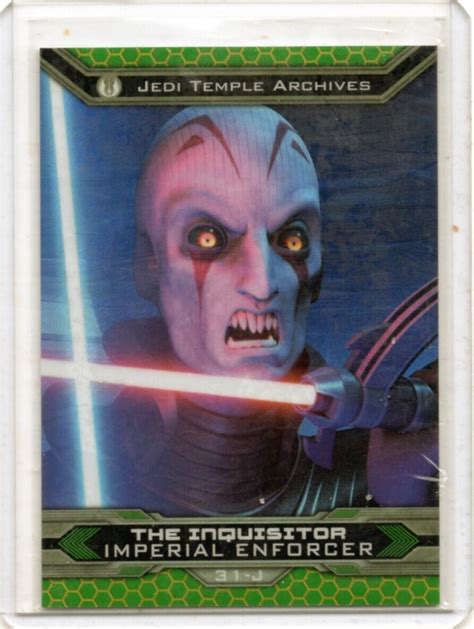 2015 Topps Star Wars Chrome Perspectives: Jedi vs Sith 37/50 The Inquisitor 31-J | eBay