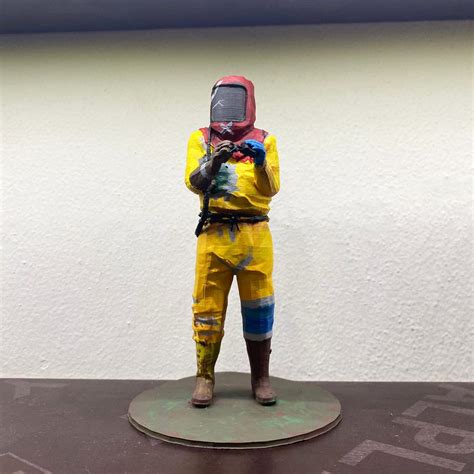 Rust Hazmat Suit Statue Facepunch Studios Gift for Rust | Etsy