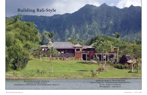 Building Bali-Style - Modern Tropical Architecture Designs