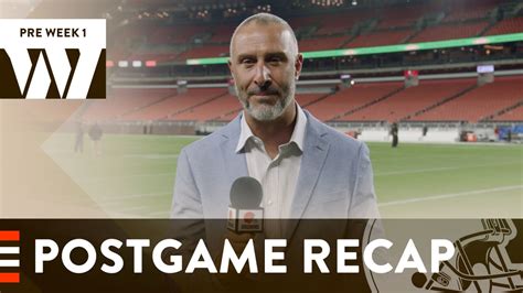 Browns vs. Commanders Postgame Recap