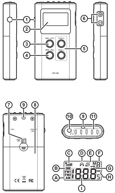 Sangean DT-120 - AM/FM Stereo Pocket Radio Manual | ManualsLib