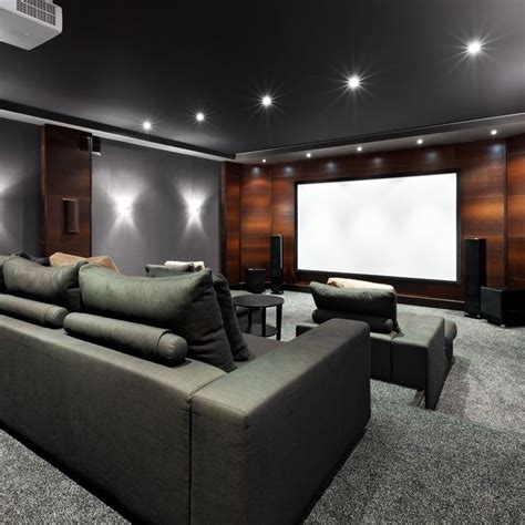 91 Home Theater & Media Room Ideas (Photos) | Home cinema room, Home ...