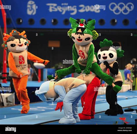 Beijing 2008 olympic mascots hi-res stock photography and images - Alamy