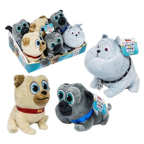 Wholesale PLUSH,PUPPY DOG PALS 3AST | DISNEY | LIGHT GRAY GRAY TAN