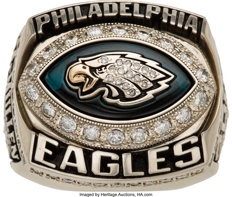 2004 Philadelphia Eagles NFC Championship Ring Presented to Billy | Lot ...