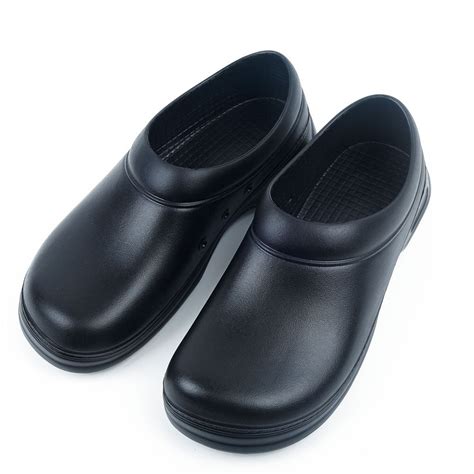 Ruibeauty Flame Slip Resistant Clogs for Men, Slip On Work Shoes for ...