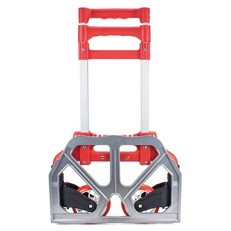 Aluminum Folding Hand Truck, Red | HFHC-001