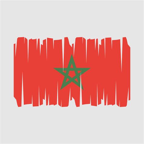 Morocco Flag Vector 21763248 Vector Art at Vecteezy