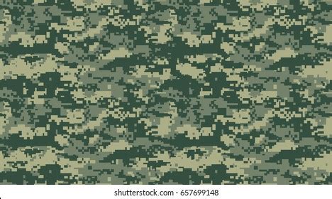 Camouflage Military Texture Background Soldier Repeated Stock Vector (Royalty Free) 657699148 ...