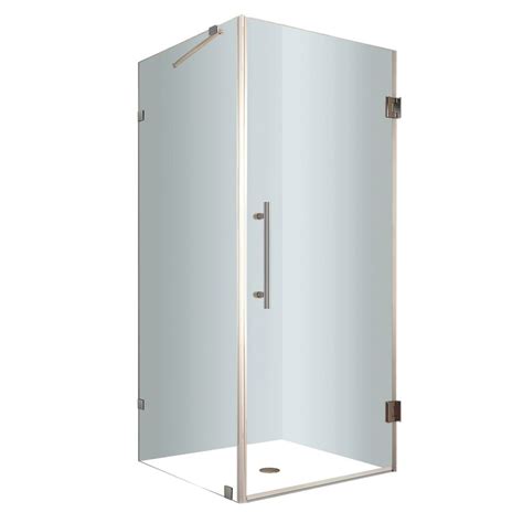 Aston Aquadica 30-Inch x 30-Inch x 72-Inch Frameless Square Shower ...