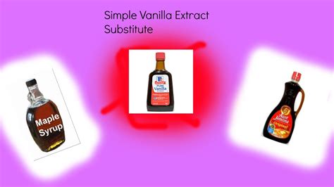 Good Substitute for Vanilla Extract - YouTube