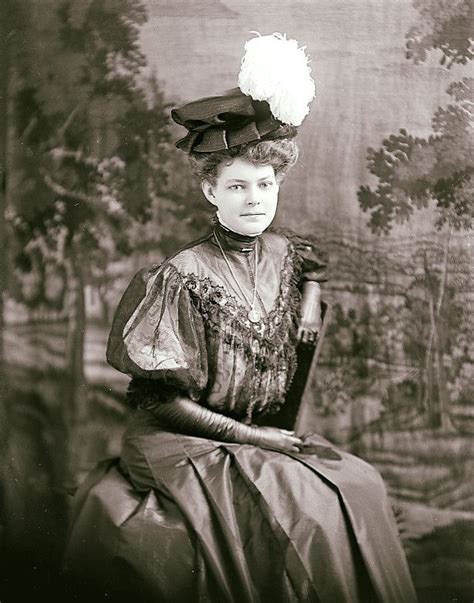 Elegant Portrait of Mrs. C.L. Parker