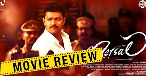 Mersal Movie Review - TamilGlitz