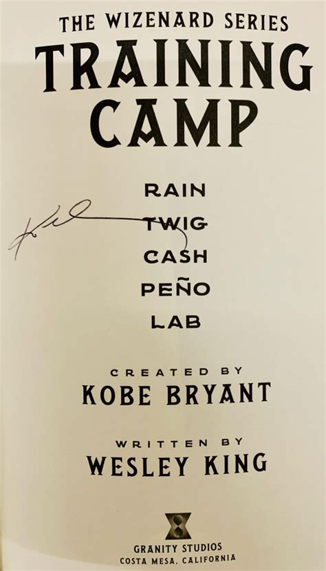 Kobe Bryant Signed "The Wizenard Series" Hardcover Book (JSA COA) | Pristine Auction