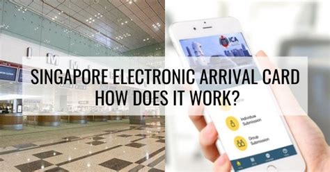 Electronic Arrival Card Singapore: No More White Card To Enter SG!