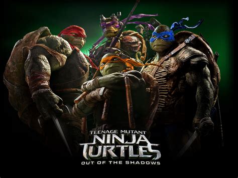 Teenage Mutant Ninja Turtles (TMNT 2) 2016 Out of the Shadows HD Desktop, iPhone & iPad Wallpapers