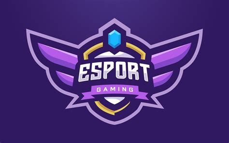 Esports Logo Template for Gaming Team or Tournament 7681092 Vector Art at Vecteezy