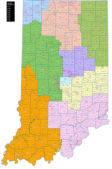 Indiana 2021 congressional redistricting map – The ELLIS Insight