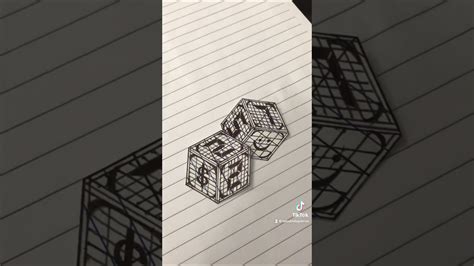 Hice unos cubos muy rudos. #cube #geometry #pencildrawing #obsessed - YouTube