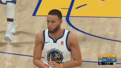 NBA 2K19 Gameplay 5v5 Lakers vs Warriors! - YouTube