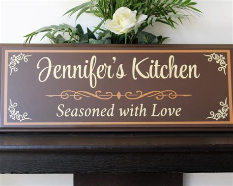 Personalized kitchen signs-gifts-decor-items-kitchen | Etsy