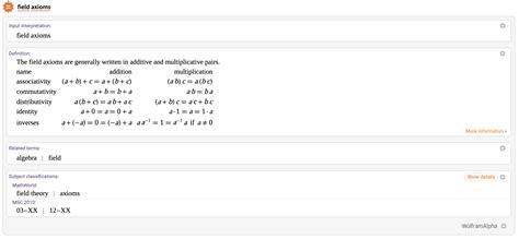 logic - Field axioms in Mathematica - Mathematica Stack Exchange