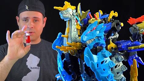 Power Rangers Dino Super Charge Zord Armor Toy Review! - YouTube