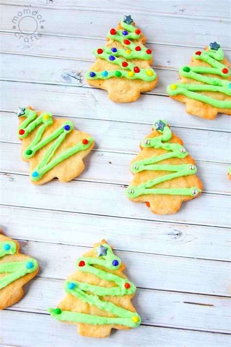 Christmas Tree Sugar Cookies - MomDot