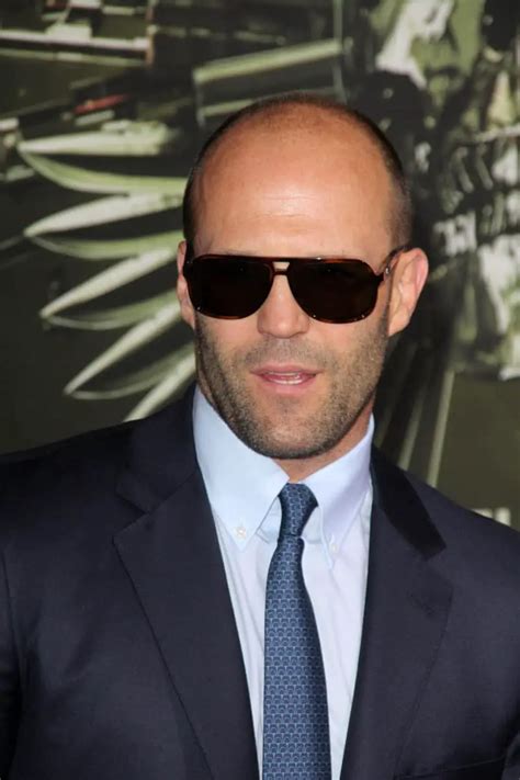 Jason Statham Iconic Balding Buzz Cut & Beard Style - Bald & Beards