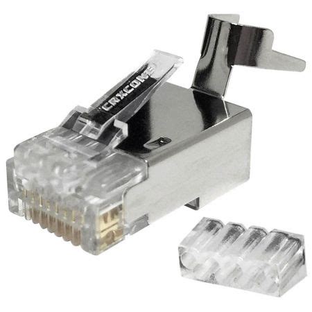 Quality Cat.6A RJ45 STP Connector for 22-23 AWG Cable Supply | Crxconec Company Ltd.