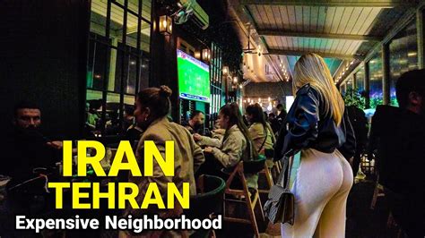 IRAN 2023 - Most Expensive Neighborhood in Tehran Nightlife Walking Vlog ایران - YouTube