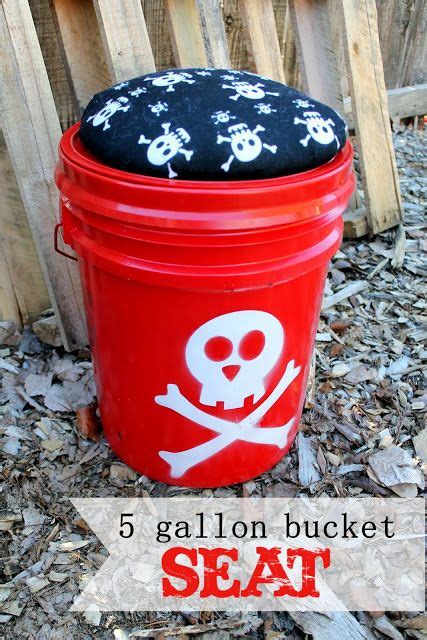 5 Gallon Bucket Seat | Camping activities for kids, Projects