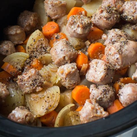 Slow Cooker Sausage and Cabbage Recipe - Easy and Ready in 6 Hours