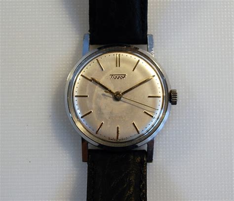 SOLD 1958 Tissot Camping men's vintage watch - Birth Year Watches