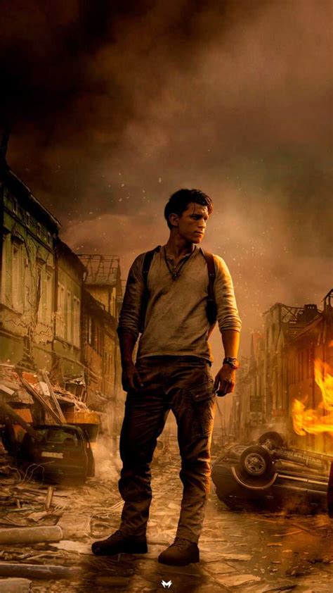 Tom Holland Uncharted Wallpaper - iXpap