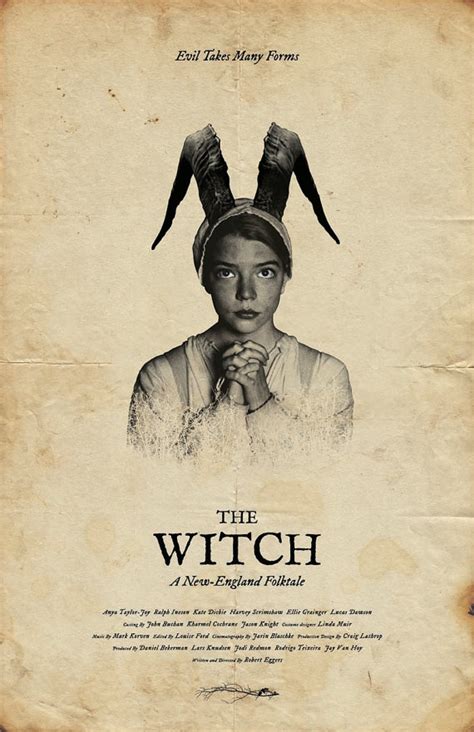 The Witch Film Poster | Filmposters, Demonen, Heksen