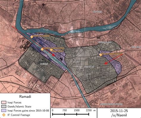 Map of Ramadi, Irak , 2015-11-25 : r/syriancivilwar