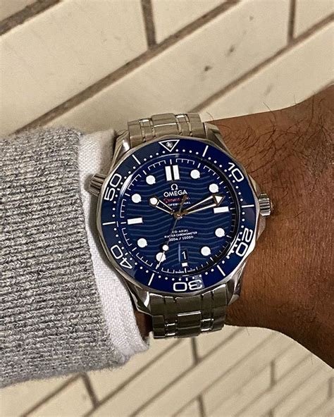 Omega Seamaster Co-Axial Blue Dial | New York Jewelers Chicago