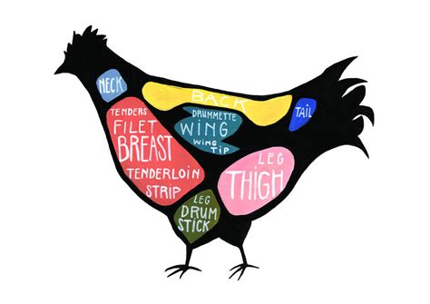 Taste of Ministry: Chicken parts chart