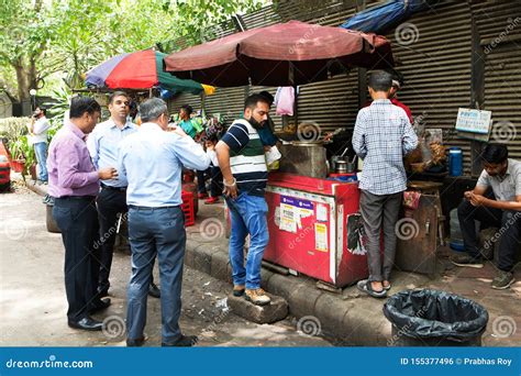 Street Side Tea Stall at Central Delhi Area Editorial Photo - Image of phenomenon, area: 155377496