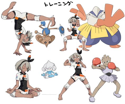 Bea, Hariyama, Hitmonchan, Meditite, Hitmontop : r/PokemonSwordAndShield