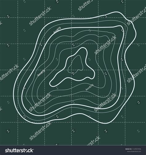 Topographic Map Green Background Vector Stock Vector (Royalty Free) 1147819736 | Shutterstock