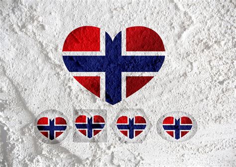 Love Norway Flag Sign Heart Symbol Free Stock Photo - Public Domain Pictures