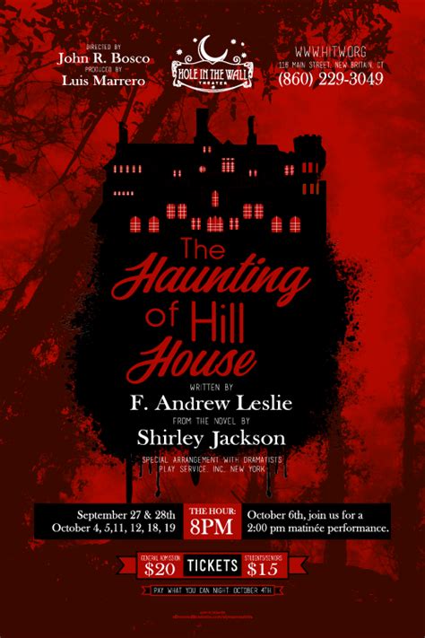 The Haunting of Hill House – Hole in the Wall Theater