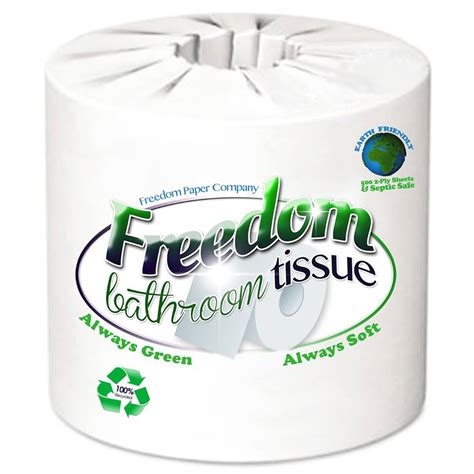 Freedom Bathroom Tissue Brand 2 ply 500 sheet 24 roll partial order – Freedom Paper Company LLC ...