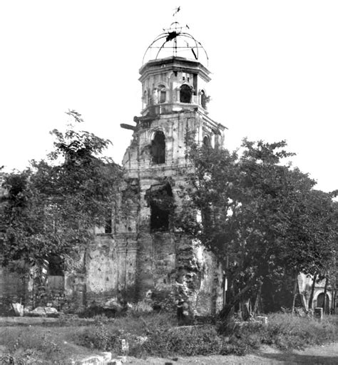 Kawit, Cavite, Philippines, Philippine–American War distroyed church early 20th century. - a ...