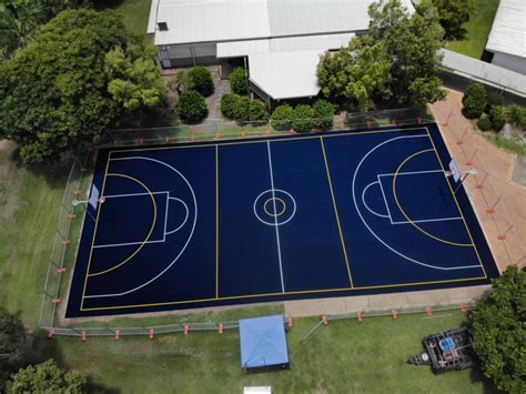 Basketball Court Construction Gallery - All Sport Projects